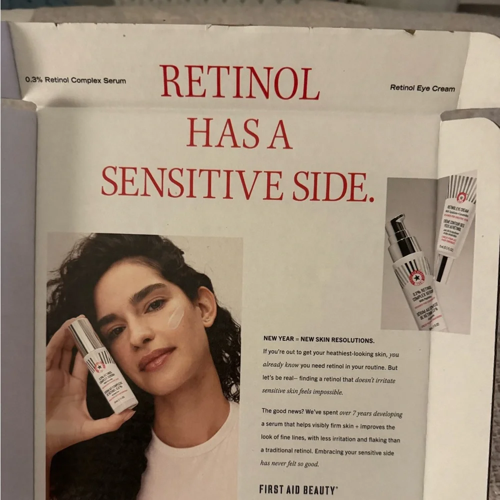 First Aid Beauty New Retinol Line- Eye Cream and Serum - Picture 9 of 13